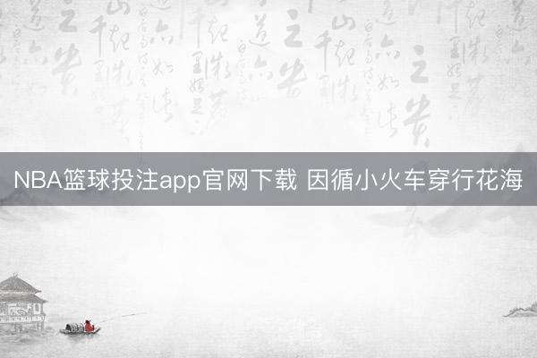 NBA篮球投注app官网下载 因循小火车穿行花海